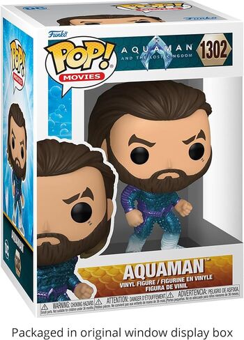 Aquaman Stealth #1302 Funko Pop مع حقيبة حماية Blue Salamander Emporium in Kuwait