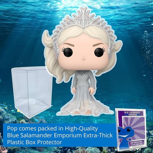حقيبة حماية Blue Salamander Emporium مزودة بمجسم من الفينيل - Atlanna #1307 in Kuwait