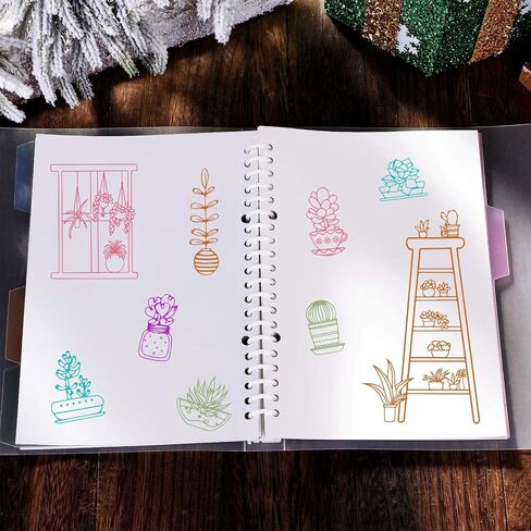 GLOBLELAND أصائص زرع واضح Stamps سيليكون ختم بطاقات جميلة النباتات واضح Stamps لصنع بطاقة الديكور و DIY سكرابوكينغ in Saudi Arabia