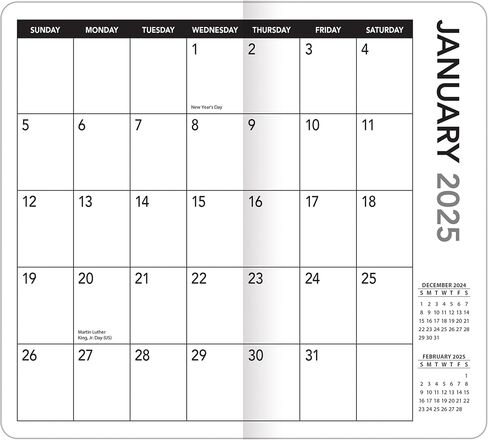 TURNER SPORTS New Orleans Saints 2024-25 17-Month Pocket Planner (25998890551) in Saudi Arabia