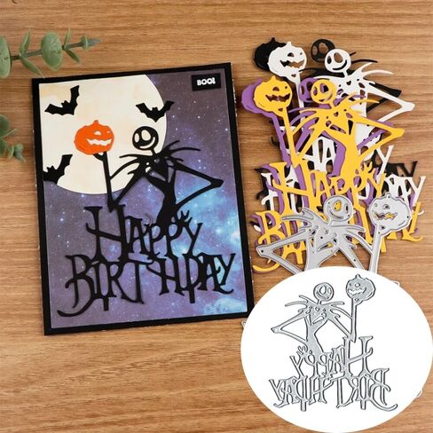 جمجمة اليقطين المعدنية يموت قطع يموت، عيد الهالوين قطع يموت ورقة بطاقات قطع يموت قطع الإستنسل ل DIY النقش بطاقة صنع كتاب العلامات ورقة الزخرفية يموت سكرابوكينغ in Kuwait