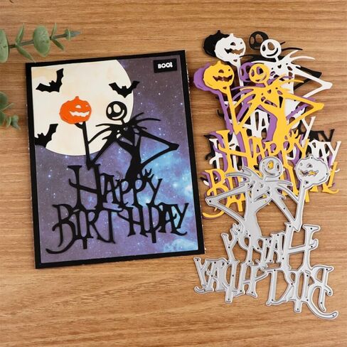 جمجمة اليقطين المعدنية يموت قطع يموت، عيد الهالوين قطع يموت ورقة بطاقات قطع يموت قطع الإستنسل ل DIY النقش بطاقة صنع كتاب العلامات ورقة الزخرفية يموت سكرابوكينغ in Kuwait
