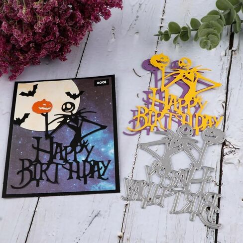 جمجمة اليقطين المعدنية يموت قطع يموت، عيد الهالوين قطع يموت ورقة بطاقات قطع يموت قطع الإستنسل ل DIY النقش بطاقة صنع كتاب العلامات ورقة الزخرفية يموت سكرابوكينغ in Kuwait
