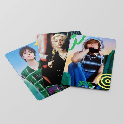 مجموعة بطاقات صور مكونة من 55 قطعة لألبوم Stary-kids الجديد ألبوم ATE Lomo بطاقة Photocards البضائع لجمع المشجعين in Saudi Arabia