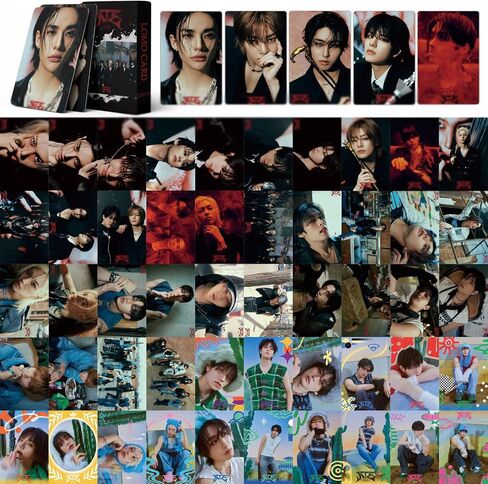 مجموعة بطاقات صور مكونة من 55 قطعة لألبوم Stary-kids الجديد ألبوم ATE Lomo بطاقة Photocards البضائع لجمع المشجعين in Saudi Arabia