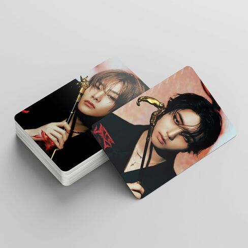 مجموعة بطاقات صور مكونة من 55 قطعة لألبوم Stary-kids الجديد ألبوم ATE Lomo بطاقة Photocards البضائع لجمع المشجعين in Saudi Arabia
