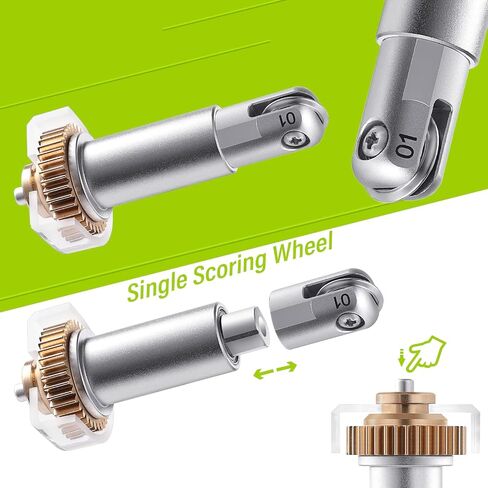 Assorted 2 Piece, Artarron Scoring Wheel Combo Pack Maker Tool for Maker 3/Maker | Suitable for Creating Tags/Gift boxes/3D Home Decor in Saudi Arabia
