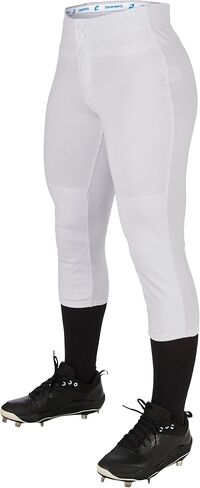CHAMPRO Women's Fireball Low-Rise Knicker-Style Fastpitch Softball Pants in Solid Color with Reinforced Knees in Saudi Arabia