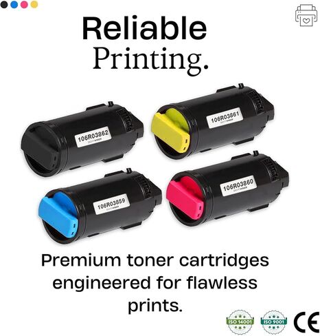 Do it Wiser VersaLink C400/C405 Toner Bundle High Capacity 106R03512 106R03513 106R03514 106R03515 4-Color Set Replacement for Xerox VersaLink C400 C405 C400D C400DN C405DN C405N Printer in Saudi Arabia