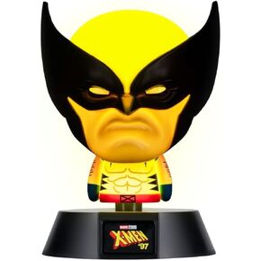 Paladone Wolverine Icon Light - Officially Licensed Marvel Merchandise, X-Men Character Shaped Lamp for Bedside Table or Desk Decor, Battery Powered Disney Collectable