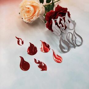 Flame Suit Metal Die Cuts, Cutting Dies for Card Making Clearance, Embossing Dies for Scrapbooking, DIY Album Paper Cards Decoration