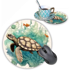 لوحة ماوس مستديرة مع مجموعة قواعد، رقائق ذهبية على شكل أناناس ورخام أبيض، وسادة ماوس مطاطية غير قابلة للانزلاق، ملحقات مكتبية، وسادات ماوس لأجهزة الكمبيوتر المحمول in Kuwait