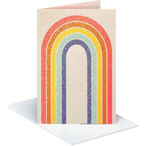American Greetings Funny Blank Card (Outer Space Laser Cats)