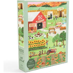 1CANOE2 Fall Festival Jigsaw Puzzle: Autumn Puzzles for Adults 1000 Pieces, Cool Jigsaw Puzzles, Adult Puzzles, Autumn Puzzle, Fall Puzzles 1000 Pieces, Gifts for Puzzle Lovers