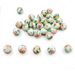 30Pcs Silicone Printed Beads Black Cow Print Beads 12mm Animal Printed Beads Silicone Spacer Beads for Keychain Making Bracelet Necklace DIY Pen Beads