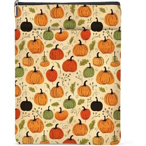 Halloween Book Sleeve, Witchcraft Supplies Fall Book Covers for Paperbacks, Witchy Gifts Gothic Book Pouch Book Protector, Book Lovers Gifts for Women Bibliophile, Book Accessories Book Club Gifts