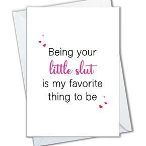 | Naughty Anniversary Card for Him Her, Sexy Birthday Card for Boyfriend Girlfriend, Dirty Valentine's Day Card for Men, Adult Humor Raunchy Card (Always Be By your side)