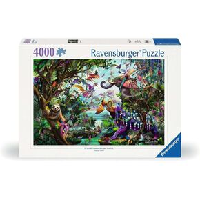Ravensburger Tropical Dragons 4000 Piece Jigsaw Puzzle for Adults - 12000812 - Handcrafted Tooling, Made in Germany, Every Piece Fits Together Perfectly