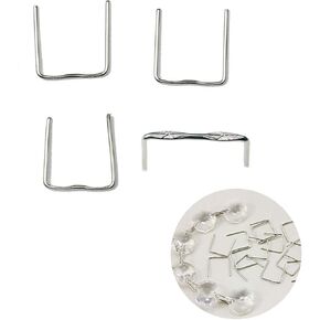 H&D HYALINE & DORA H&D 500Pcs Plated Silver Chandelier Lamp Metal Hanger Pins Crystal Prisms Beads Ball Connectors