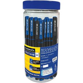 Classmate Octane Gel Pen (Blue & Black)- Pack of 25 + 10 Gel Refills FREE