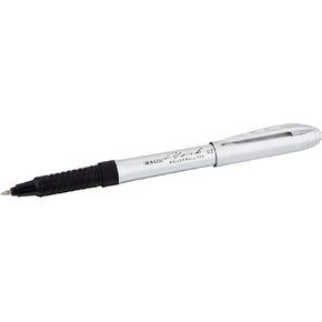 BAZIC York Black Color Jumbo Rollerball Pen w/Grip (3/Pack)