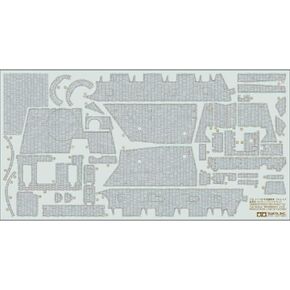 Tamiya 12673 Zimmerit Coating Sheet for 1/35 Brummbar Late Production