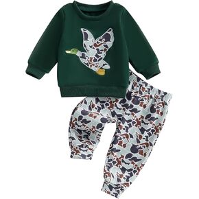 Toddler Infant Baby Boy Clothes 6 12 18 24 Month 3T Fall Winter Outfit Little Dude Print Long Sleeve Sweatshirt Pants