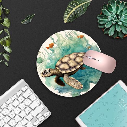 لوحة ماوس مستديرة مع مجموعة قواعد، رقائق ذهبية على شكل أناناس ورخام أبيض، وسادة ماوس مطاطية غير قابلة للانزلاق، ملحقات مكتبية، وسادات ماوس لأجهزة الكمبيوتر المحمول in Kuwait