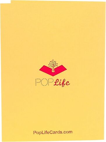 PopLife Hummingbird and Hibiscus 3D Pop Up Mother’s Day Card - Anniversary, Birthday, Valentine's Day - for Mom, for Her, for Sister, Daughter, Grandma, Wife - Thank You, Get Well in Kuwait