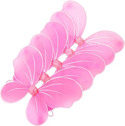 Jeowoqao Girls Wings Fairy Wings, Kids Butterfly Wings Little Girls Wings Costume for Birthday Party Halloween Dress up in Kuwait