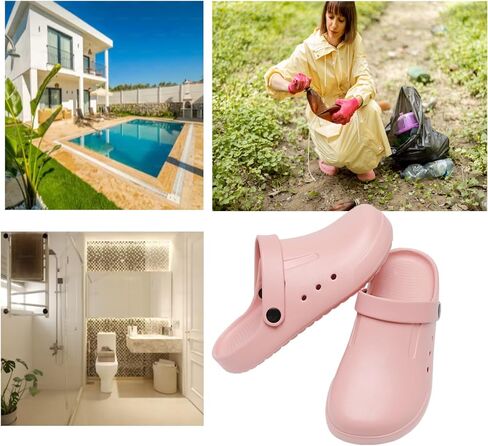 Nihaoya Unisex Garden Clogs Arch Support Nursing Sandals for Men and Women | Comfortable,Slip-Resistant Outsole,Lightweight,Garden, Outdoor, Beach, Pool Easy To Clean,Great for Daily Wear in Saudi Arabia