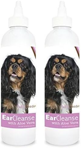 Healthy Breeds Miniature Schnauzer Ear Cleanse with Aloe Vera Cucumber Melon 8 oz in Saudi Arabia