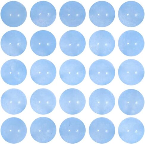 Light Blue Natural Stone 6MM Beads Round Loose Chalcedony Beads for Jewelry Making DIY Handmade Approxi 62/pcs in Saudi Arabia