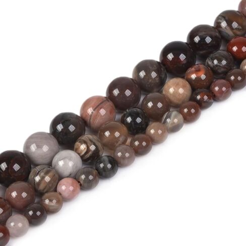 Pyrite 8mm Gemstone Round Loose Strand Beads for DIY Necklace Bracelet Jewelry Making 15 Inch in Saudi Arabia