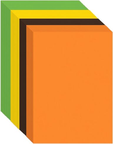 80 قطعة من الورق السميك لموضوع الخريف، أخضر بني برتقالي أصفر من الورق المقوى لخريف الخريف، حصاد الخريف، بطاقة الشكر، صنع الفنون، الحرف اليدوية، دعوات التهنئة، بطاقات الهدايا in Kuwait