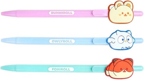 قلم جل من Coosy Anirollz School Supply قطعة واحدة: 6 تصميمات (مجموعة من 6) in Kuwait