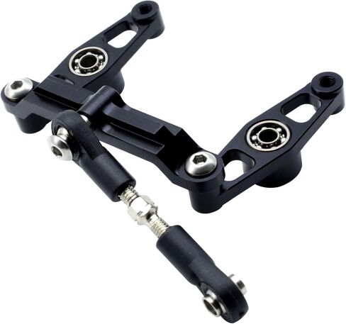 سبائك الألومنيوم الكرة تحمل توجيه جسر عدة ل Tamiya TT-02 TT-02B RC هيكل السيارة ترقية أجزاء in Kuwait