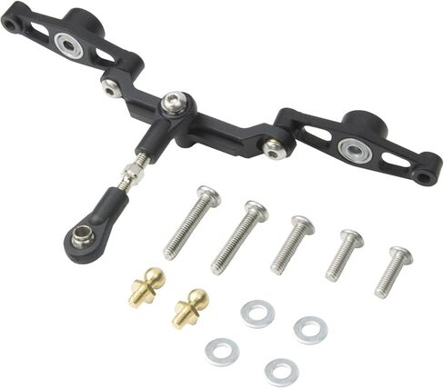 سبائك الألومنيوم الكرة تحمل توجيه جسر عدة ل Tamiya TT-02 TT-02B RC هيكل السيارة ترقية أجزاء in Kuwait