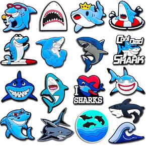 18PCS Silly Goose Shoe Charms, Duck Animal DIY PVC Clog Shoe Charm Accessories Birthday Party Favors Supplies Cute Kawaii Decorations fit Clog Bracelets Gift for Girls, Boys, Women, Kids.