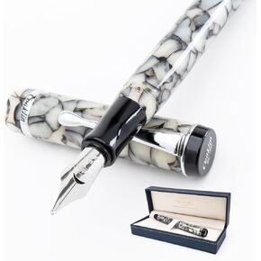 قلم حبر Conklin Duragraph (Orange Nights) - طرف رفيع - قلم فاخر لليوميات والتوقيعات والهدايا التي لا تنسى في أي مناسبة