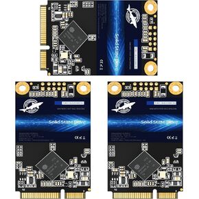 SSD MSATA 256GB Dogfish High Performance Internal Solid State Drive for Desktop Laptop 3 Unit Package Pack [256GB(3 Packs),MSATA]