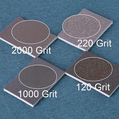 4PCS Sanding Sponge, Tivnhuils Sanding Block 180/280 Grit, Sanding Sponges for Wood Metal, Washable and Reusable in Saudi Arabia