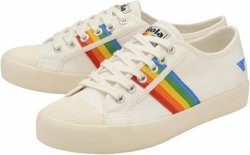 Gola Women's Coaster Rainbow, Deep Red/Multi, in Kuwait