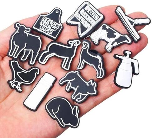 18PCS Silly Goose Shoe Charms, Duck Animal DIY PVC Clog Shoe Charm Accessories Birthday Party Favors Supplies Cute Kawaii Decorations fit Clog Bracelets Gift for Girls, Boys, Women, Kids. in Saudi Arabia