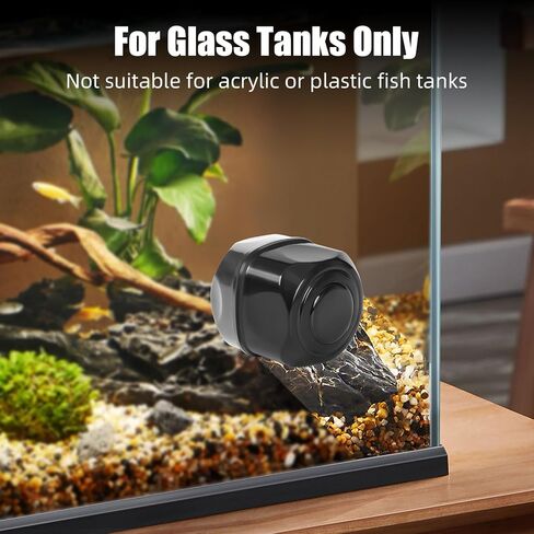 AQUANEAT Aquarium Fish Tank Cleaner, Magnetic Glass Cleaner, Small Algae Remover for Fish Tank(Not for Acrylic and Plastic Tanks) in Saudi Arabia