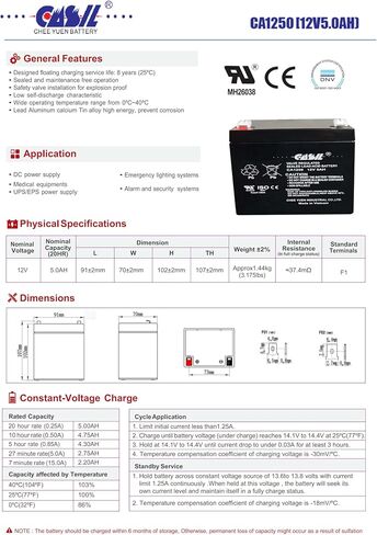 Casil 12V 7.2Ah Razor Battery Replacement Compatible with Razor Battery e300 Razor Scooter e200 Battery Razor Ground Force Drifter Battery Razor Scooter Battery 2 Pack in Saudi Arabia