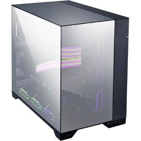 Lian Li O11 Vision Compact Black-Steel-Tempered Glass ATX Mid Tower Computer Case-Back Connect Support-O11VPX
