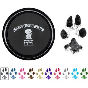Pet Paw Print Impression Kit | Dog Ink Paw Print Kit | Pet Paw Print Kit | an Easy to Use Paw Print Stamp Pad for Dogs | Contains an Ink Pad for Dog Paw Prints That You Can Treasure