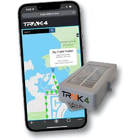 جهاز تعقب GPS بالطاقة الشمسية Trak-4. الشحن الذاتي للمعدات والمركبات والأصول. الاشتراك المطلوبة.