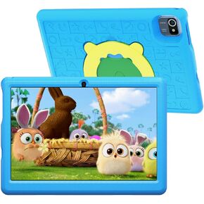 Kids Tablet, Tablet for Kids with 10 inch Android 14 Tablet Octa-Core, 8GB RAM + 64GB ROM/1 TB Expansion, Children Tablet with Parent Control with Protective Case - Pink